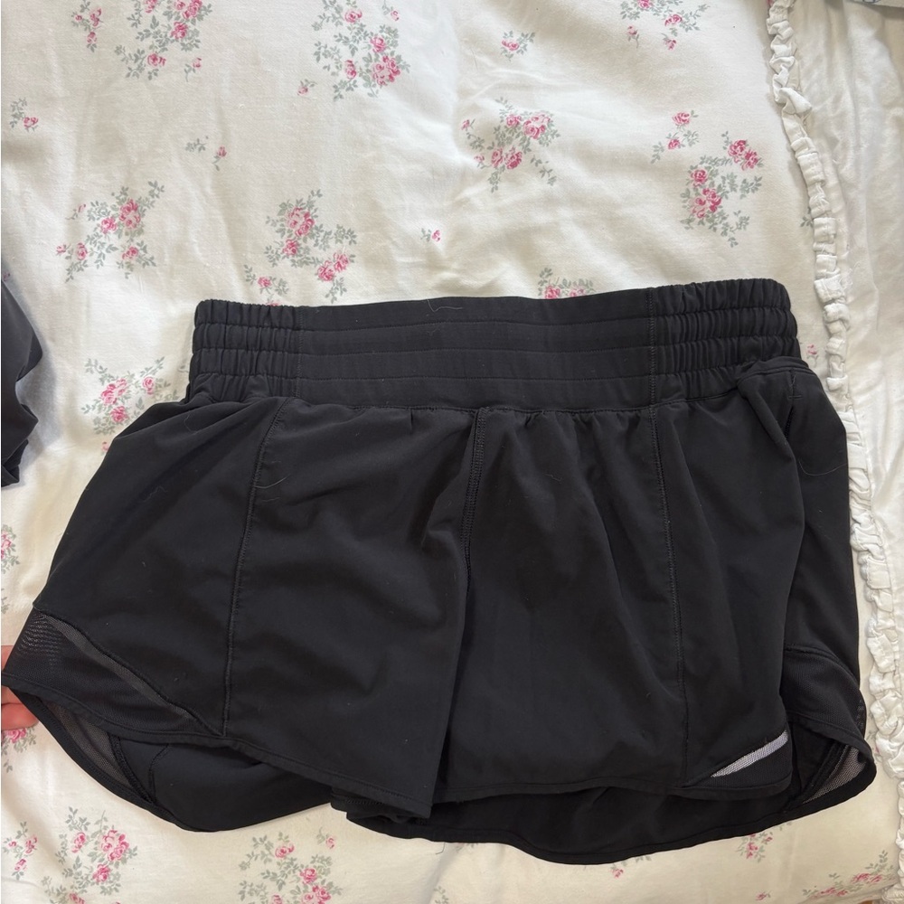Black Women's Athletic Shorts